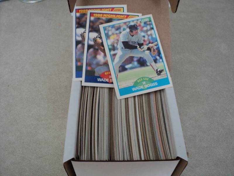 200 Wade Boggs Cards...