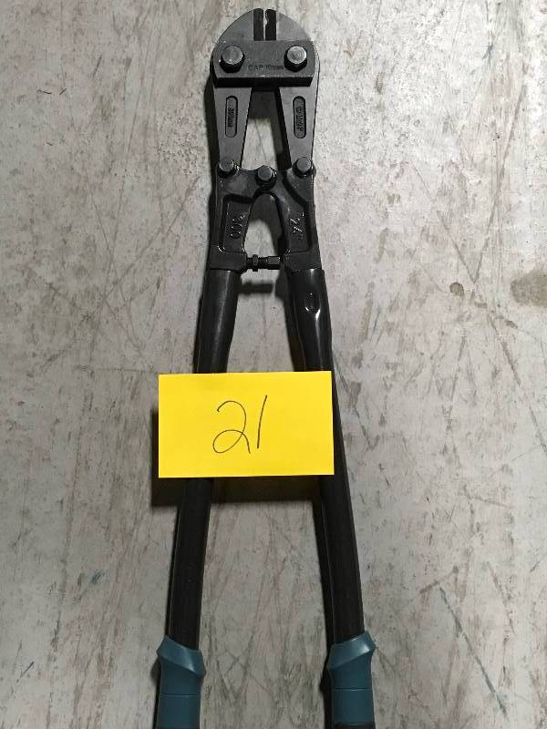 lot 21 image: ANVIL CUTTER in like new condition