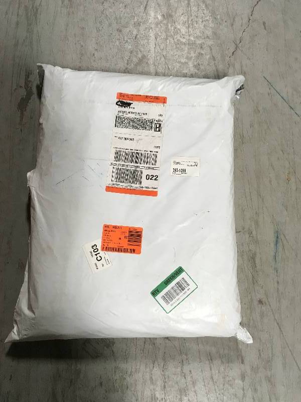 lot 48 image: Everbilt 16 ft. x 20 ft. BrownSilver Heavy Duty Tarp not used