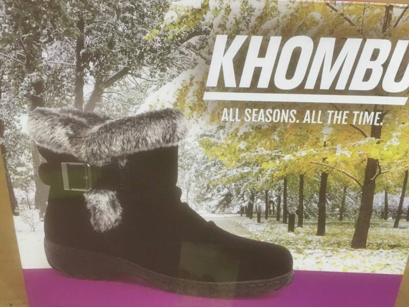 lot 45 image: Khombu Lindsey Style All Weather Boots Womens Size 9 not used