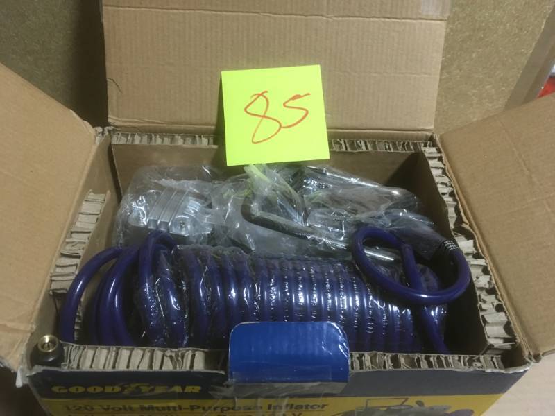 lot 85 image: Bon-Aire GoodYear 120-Volt Multi-Purpose Inflator in good condition
