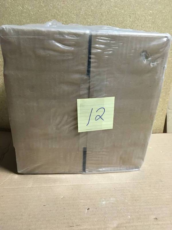 lot 12 image: Pratt Retail Specialties 8 in. L x 8 in. W x 8 in. D Moving Box (25-Pack)  in like new condition