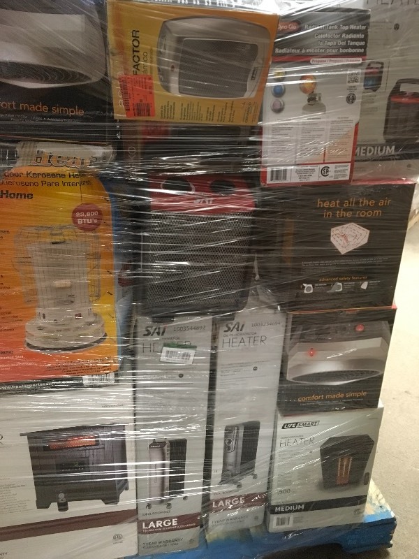 lot 119 image: Pallet of Different kind a eaters customer returns New, Used, no working and working units