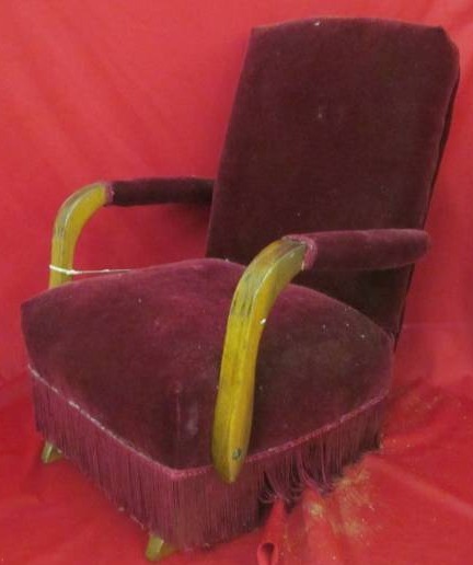 lot 51 image: vintage 1930s childs rocker
