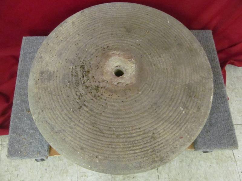 lot 63 image: sharpening wheel