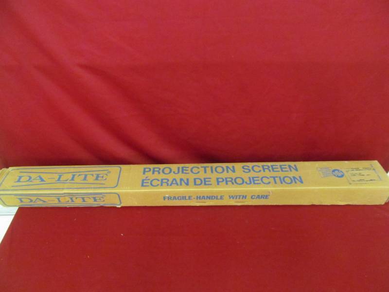 lot 84 image: Da Lite projection screen