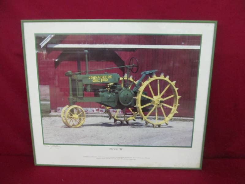 lot 92 image: John Deere Model B print