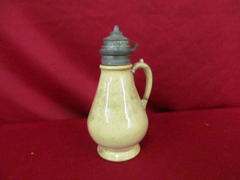 lot 99 image: vintage syrup pitcher