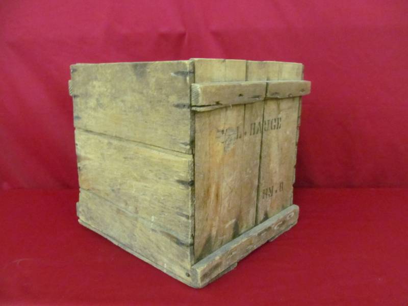 lot 145 image: wood crate