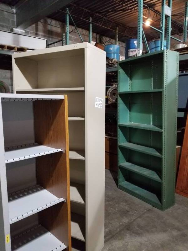 Metal Book Shelves