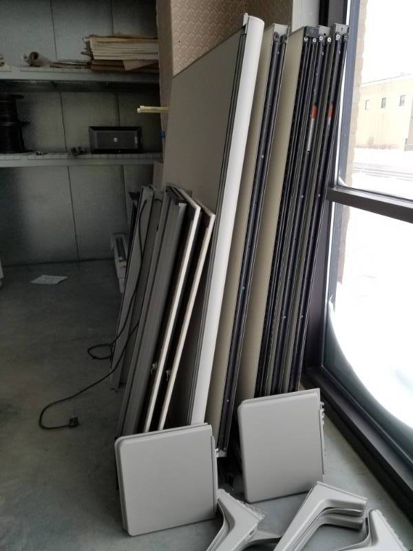 Overhead Light Assemblies, Cubicle Shelving Units