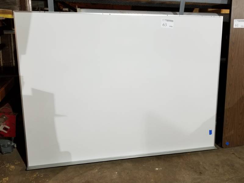 Wall-Mount Metal Frame White Board