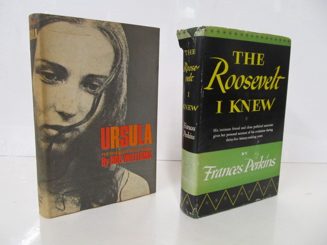 lot 43 image: 2 Vintage AUTHOR SIGNED Hardcover Books