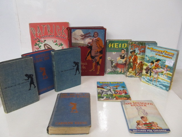 lot 44 image: Lot of Vintage Childrens Books - Mystery etc