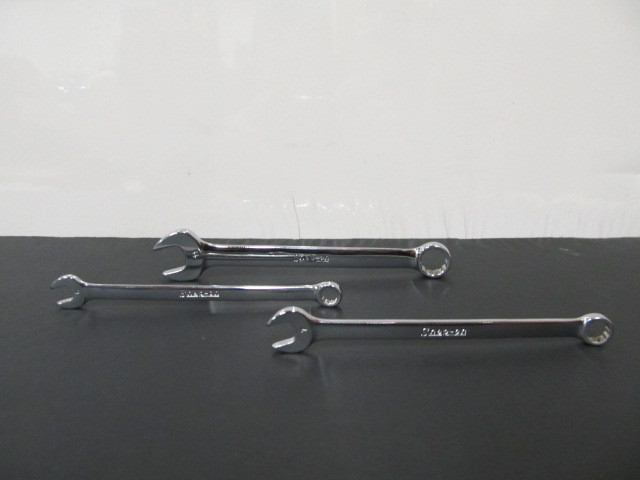 lot 52 image: 3 SNAP-ON Mint Condition OEXM Wrenches