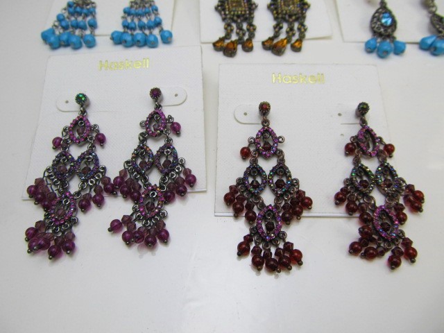 lot 110 image: Group of Brand New HASKELL Costume Jewelry Bracelets & Earrings