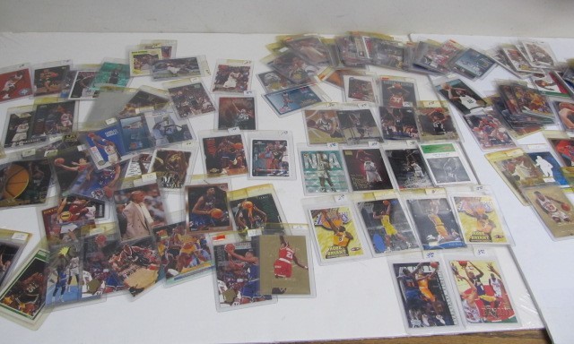 lot 88 image: Large Lot of Basketball Cards in Cases