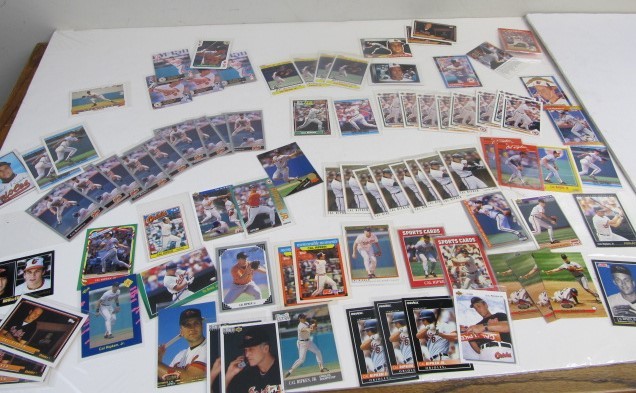 lot 91 image: Large Lot of CAL RIPKEN Baseball Cards