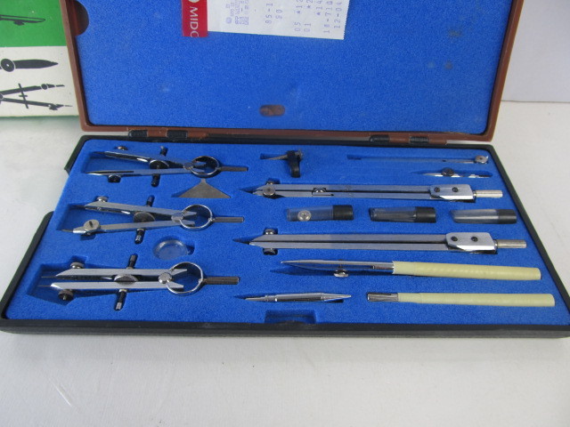 lot 129 image: MINT In Box Vintage Drafting Set