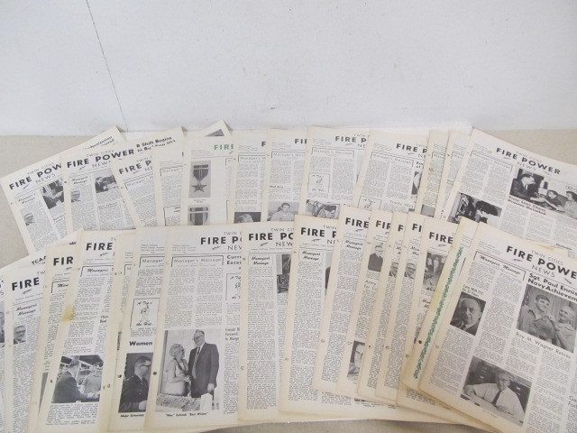 lot 120 image: Vintage Vietnam War Era TWIN CITIES FIRE POWER NEWS - Federal Cartridge Company Employee 