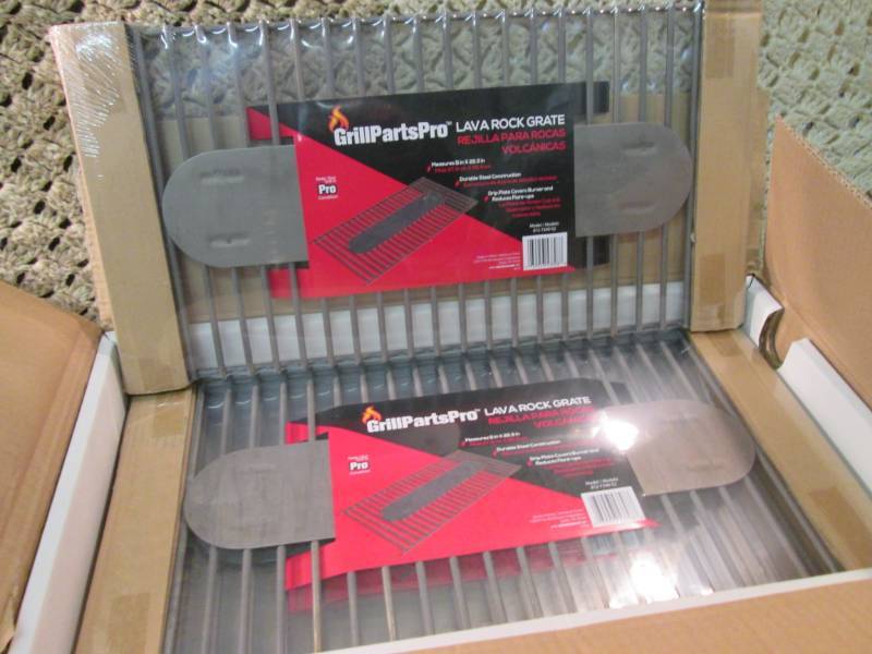 lot 33 image: Case of 4 Grill Parts Pro Lava Rock...