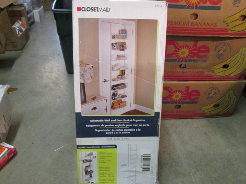 lot 13 image: Closet Maid 8-Commartment Over The ...