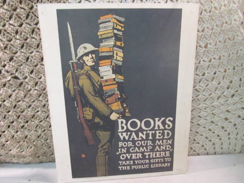 lot 114 image: Vintage Military Poster on Poster B...