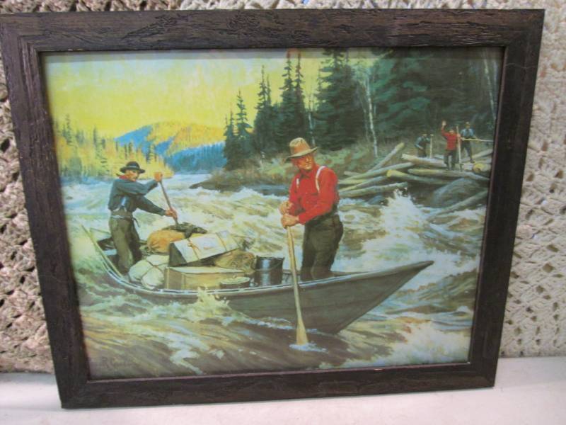 lot 116 image: Framed Philip R Goodwin Print 22 1...