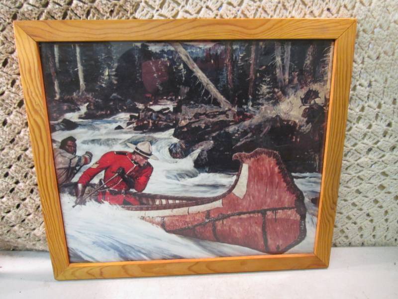 lot 117 image: Framed Print 21 12 x 18 12  G-1...