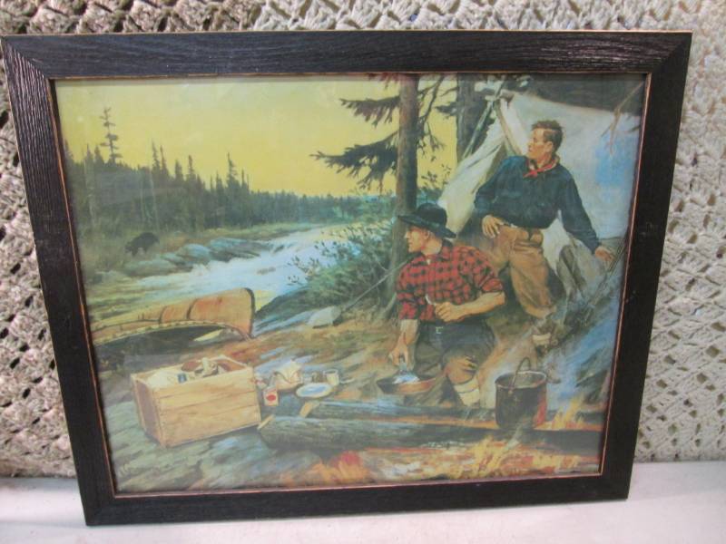 lot 119 image: Framed Philip R Goodwin Print 22 1...