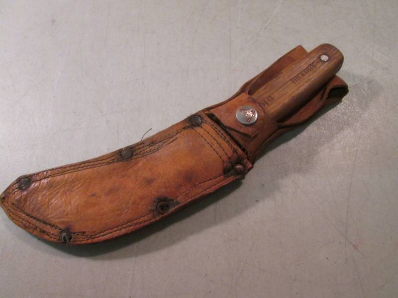 lot 192 image: Vintage 10 12 Old Hickory Knife w...