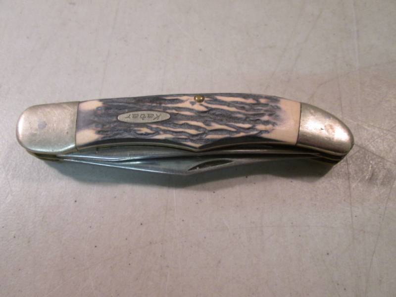 lot 196 image: Vintage Kabar 1184 USA Knife  FS...