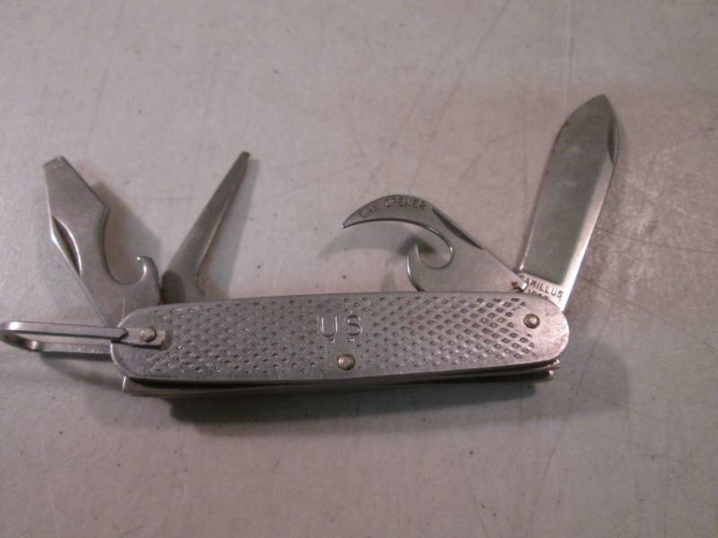 lot 198 image: Camillus 1997 US All Metal Multi Bl...