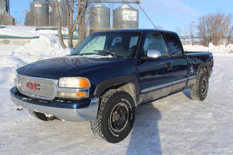 2000 GMC Sierra 1500 SLE Extended Cab 4x4