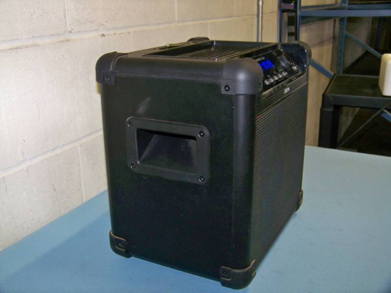 lot 2 image: ION, Tailgater Flash, Portable, Wireless Loudspeaker  Speaker with Bluetooth  and Front Display Lighting - includes Original Box