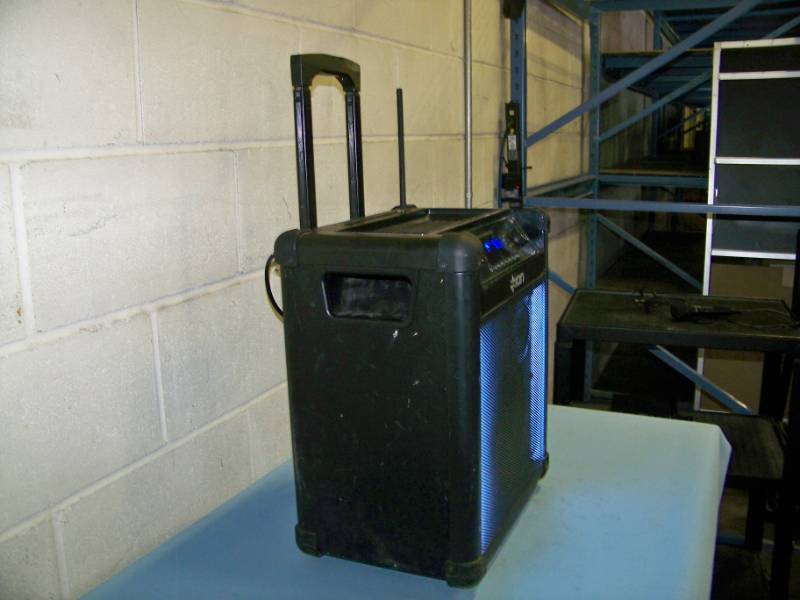 lot 5 image: ION, Block Rocker Max, Portable, Wireless Loudspeaker  Speaker with Bluetooth and Front Display Lighting