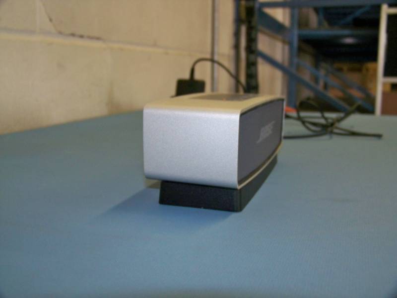 lot 20 image: Bose, SoundLink Mini, Wireless, Bluetooth Speaker with Charging Base