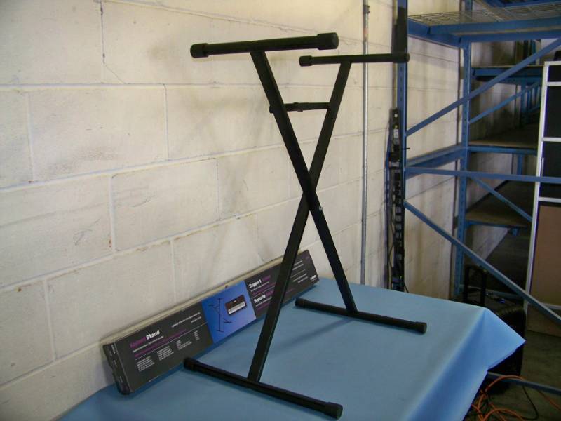 lot 43 image: Casio, X-Style Keyboard Stand, Assembled - includes Original Box