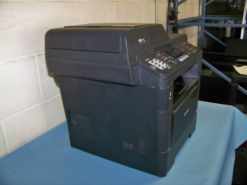 lot 137 image: Brother, MFC-8810DW, Wireless, All-In-One Monochrome Laser Printer