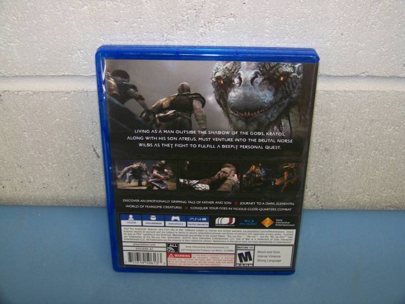 lot 48 image: Playstation 4 (PS4), God of War Video Game