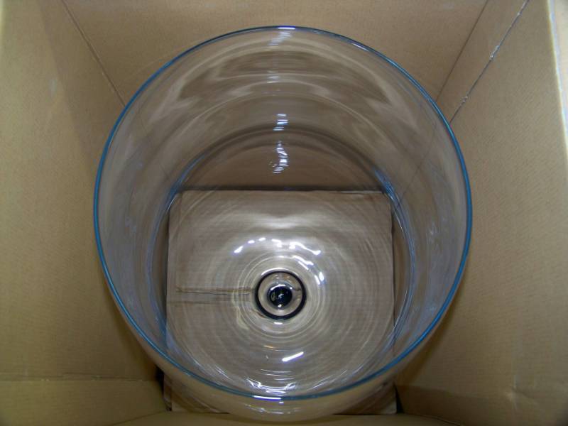 lot 62 image: 46 Tall, Decorative  Novelty Wine Glass - NEW in Original, Open Box