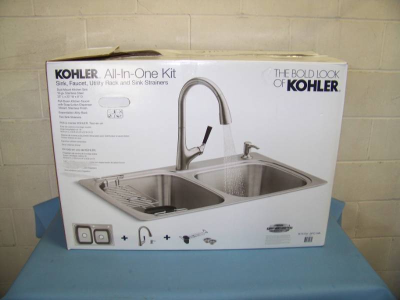 kohler kitchen sink accessory package