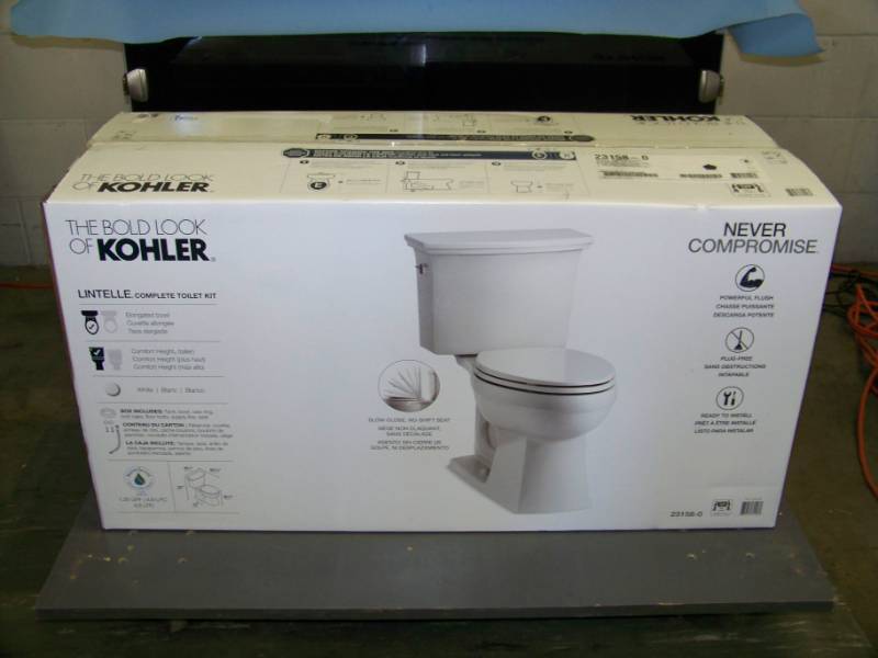 Kohler lintelle deals toilet