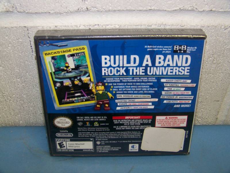 lot 49 image: Nintendo DS, Lego Rockband Video Game - NEW  SEALED