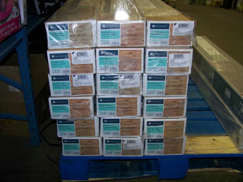 lot 87 image: (18 Boxes) harmonics, Newport Oak, Laminate Flooring - NEW in Original Boxes