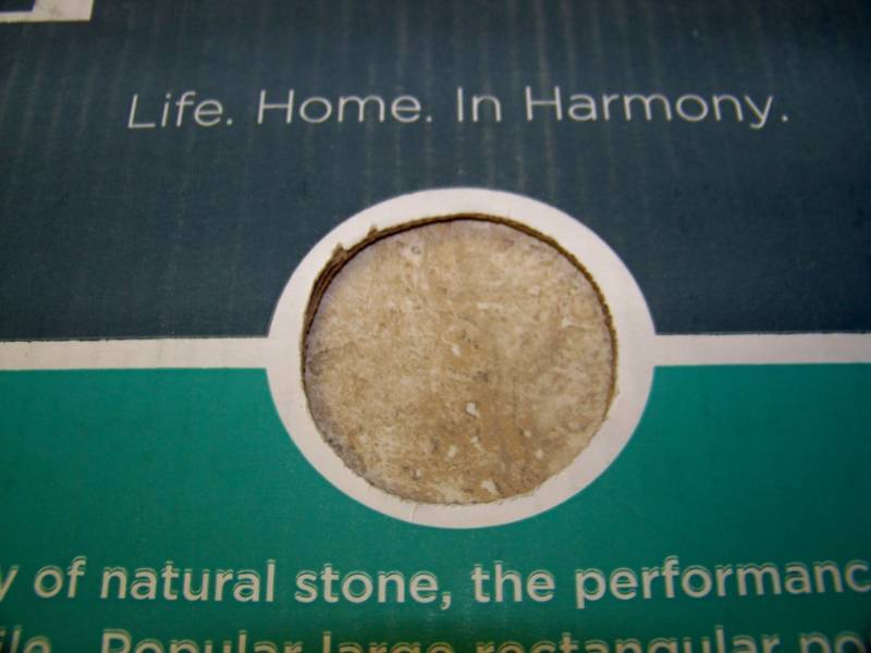 lot 95 image: (1 Box) harmonics, Sandy Beige, Porcelain Floor Tiles - NEW in Original Box