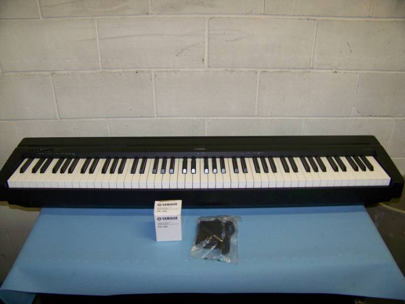 lot 37 image: Yamaha, P-45B, 88-Key, Digital Piano with Full Size, Weighted Keys in Original Box