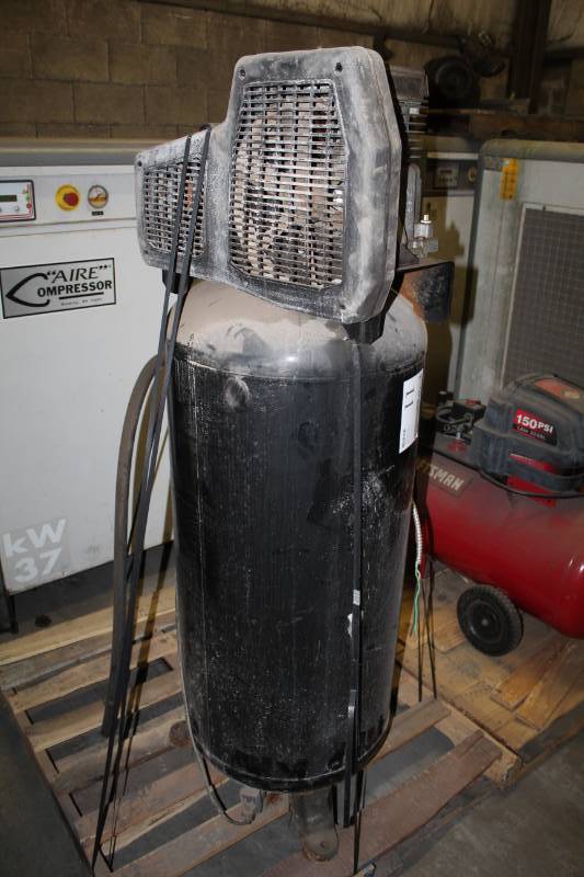 lot 11 image: Craftsman Professional 60-Gallon Single Stage Air Compressor