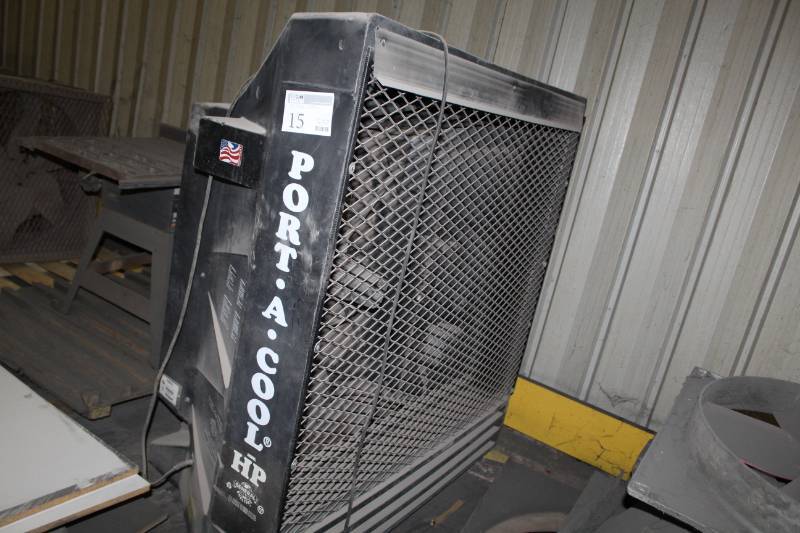 lot 15 image: 2005 General Shelters Port-A-Cool Wall Mount Fan