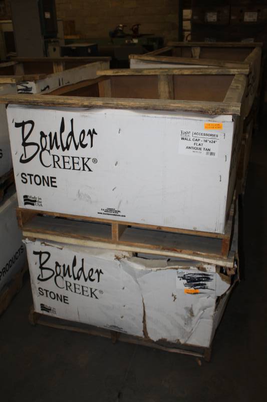 lot 77 image: Boulder Creek Stone Products 12x24in. Granite Texture